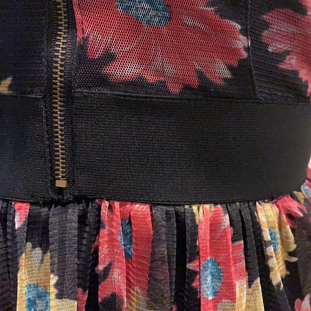Corset Top Ruffled Mini Dress - Rachael and Chloe - Picture 7 of 11